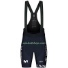 Fietsbroek Kort met Bretels 2023 Movistar Team